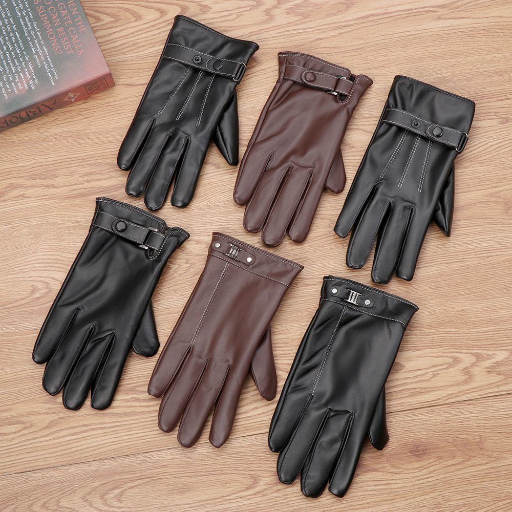 Men's Fleece Thermal Leather G - đánh giá và giá Gardening Glove Waterproof