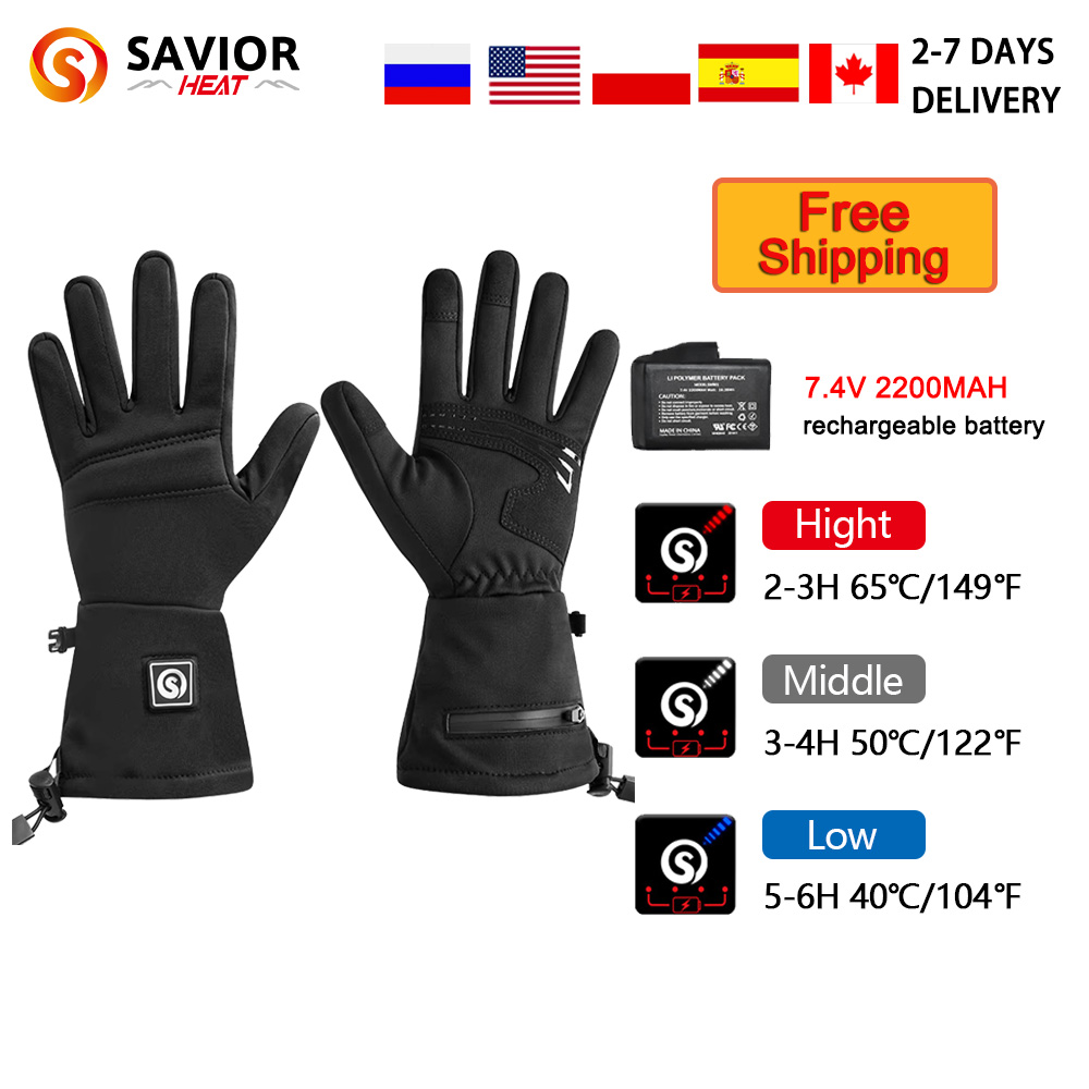 Snow Deer S18 Winter Heated Gl - đánh giá và giá Motorcycle Glove Knuckle
