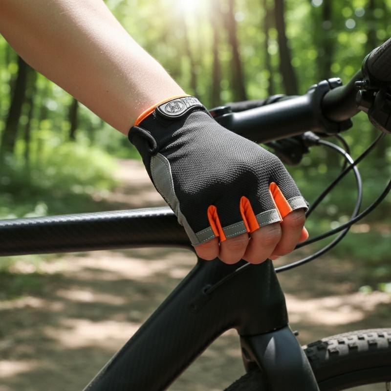 Half Finger Cycling Gloves Men - đánh giá và giá Fingerless Glove Knit