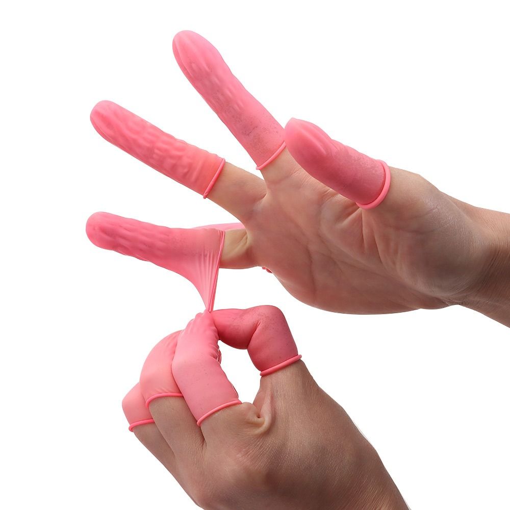 100PCS Disposable Finger Cover - đánh giá và giá Latex Disposable Glove