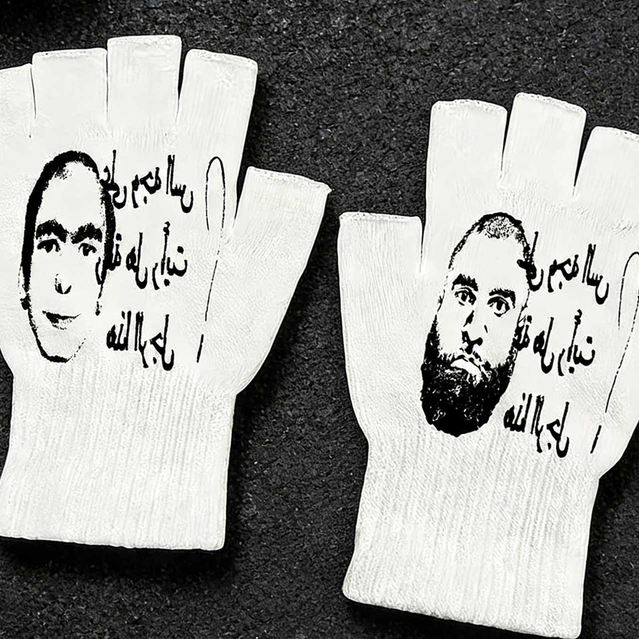 Y2K Retro Printed Fingerless G - đánh giá và giá Fingerless Glove Knit